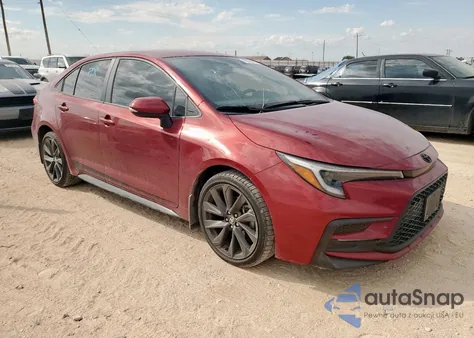 2023 Toyota Corolla Se z USA, uszkodzony, nr VIN 5YFS4MCE9PP147865